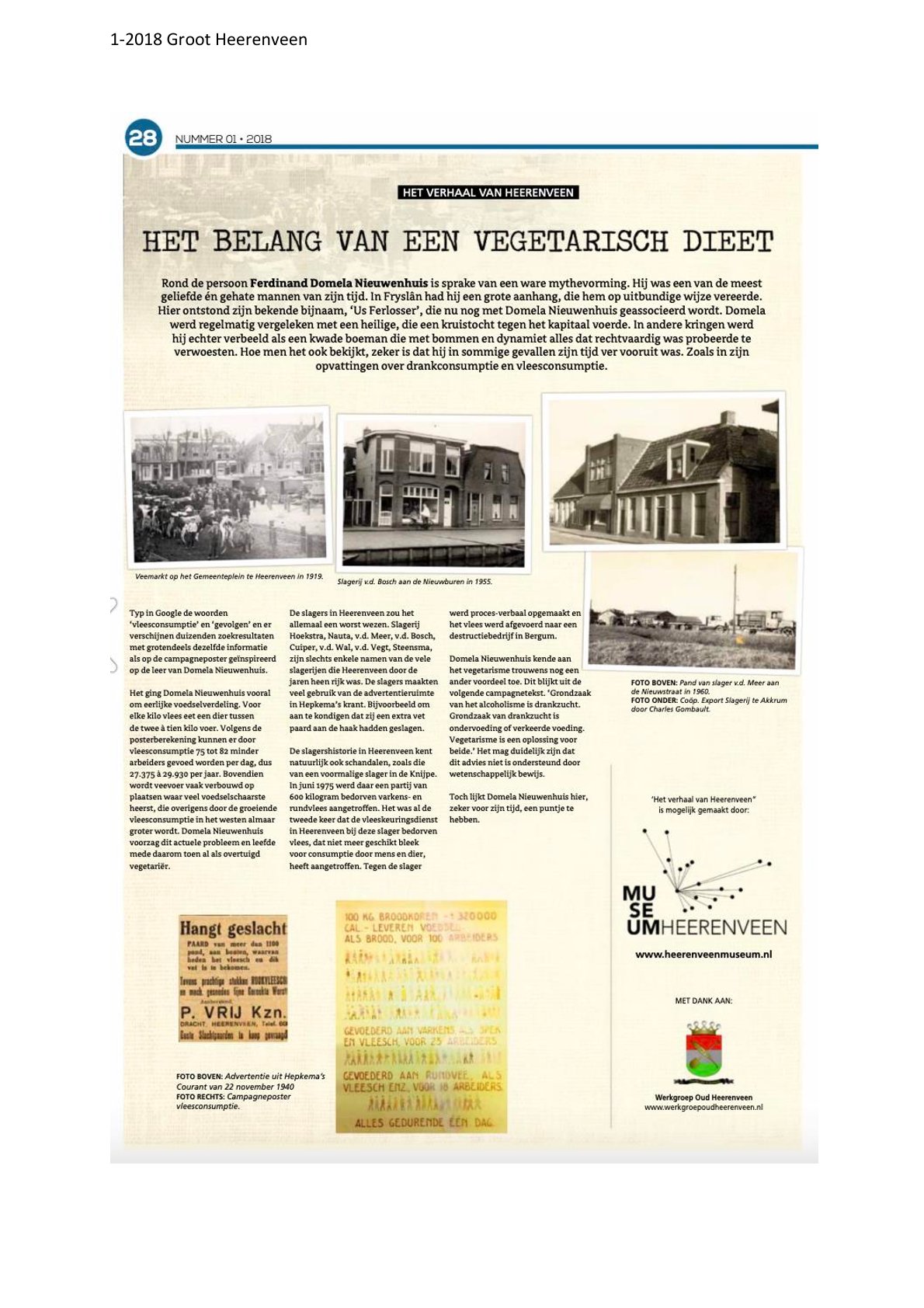 Het belang van een vegetarisch dieet