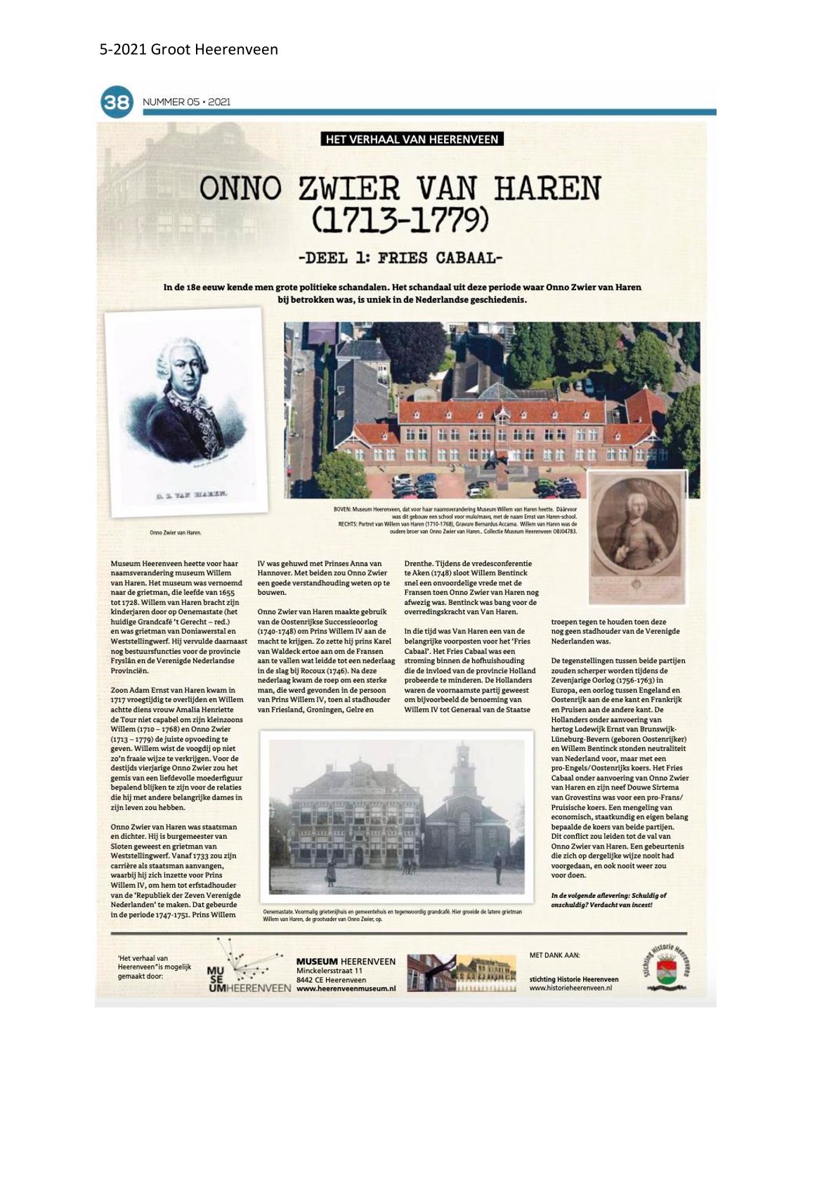 Onno Zwier van Haren