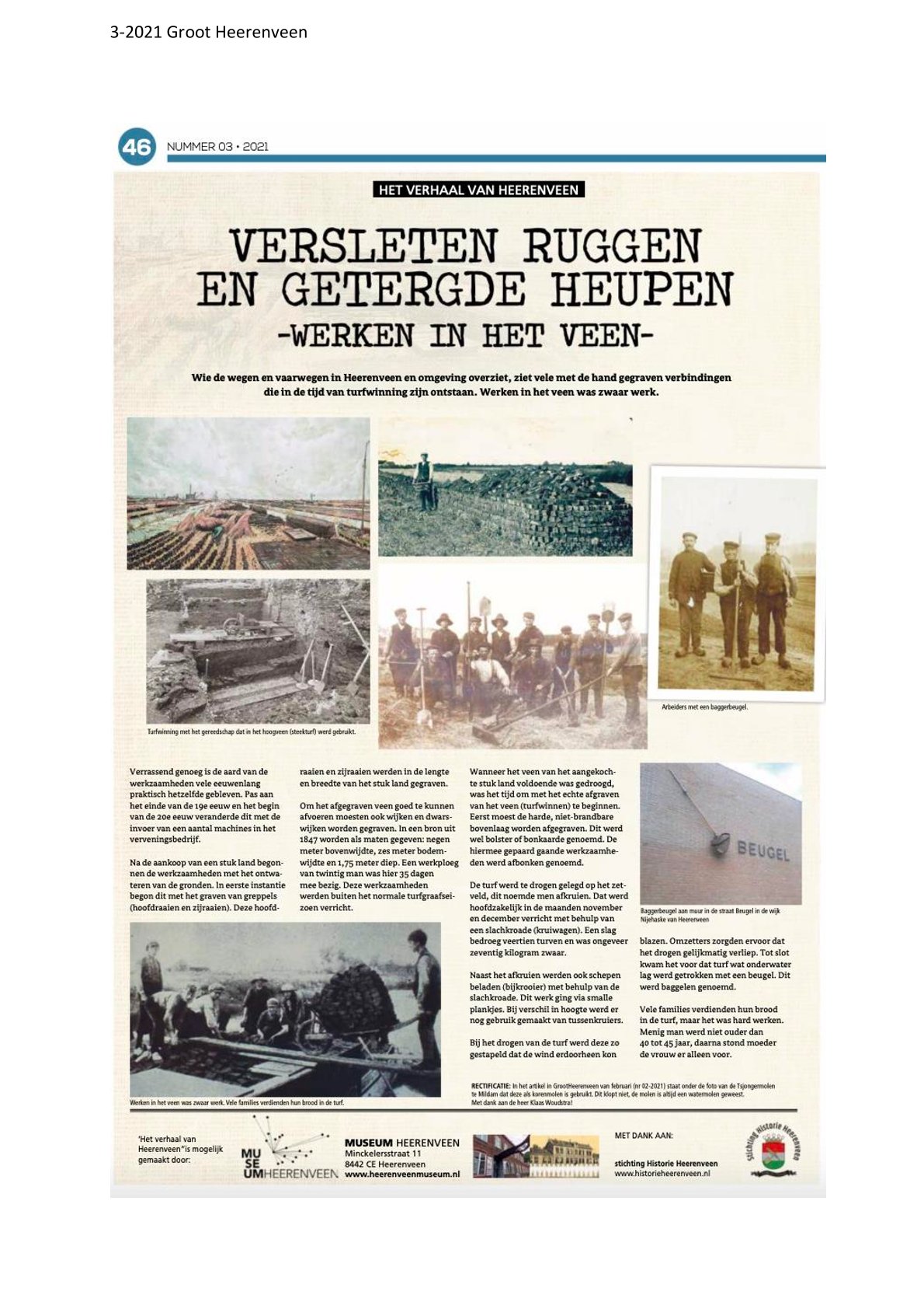 Versleten ruggen en getergde heupen