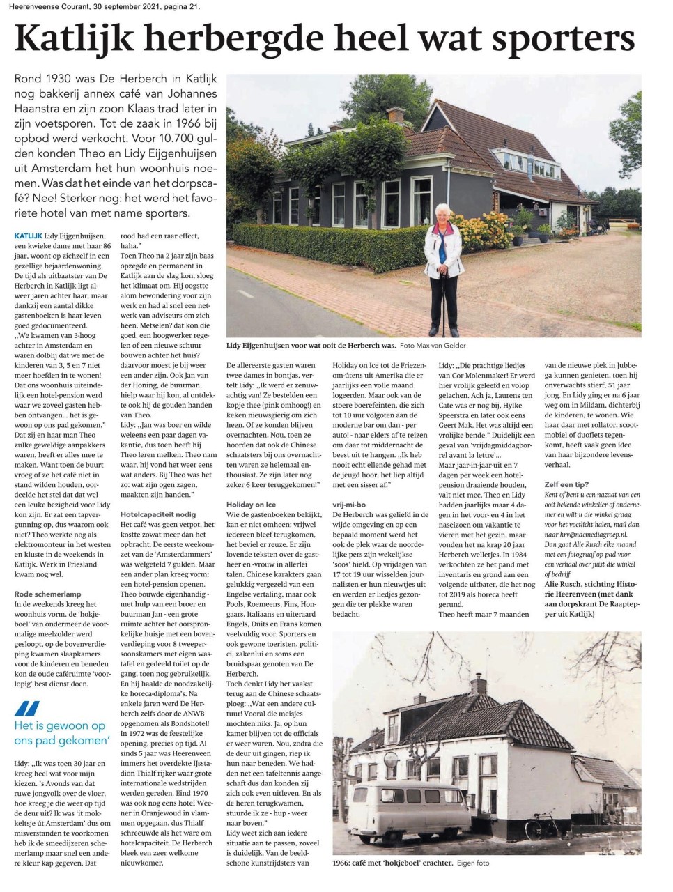 9940 2021 09 30 Katlijk herbergde heel wat sporters