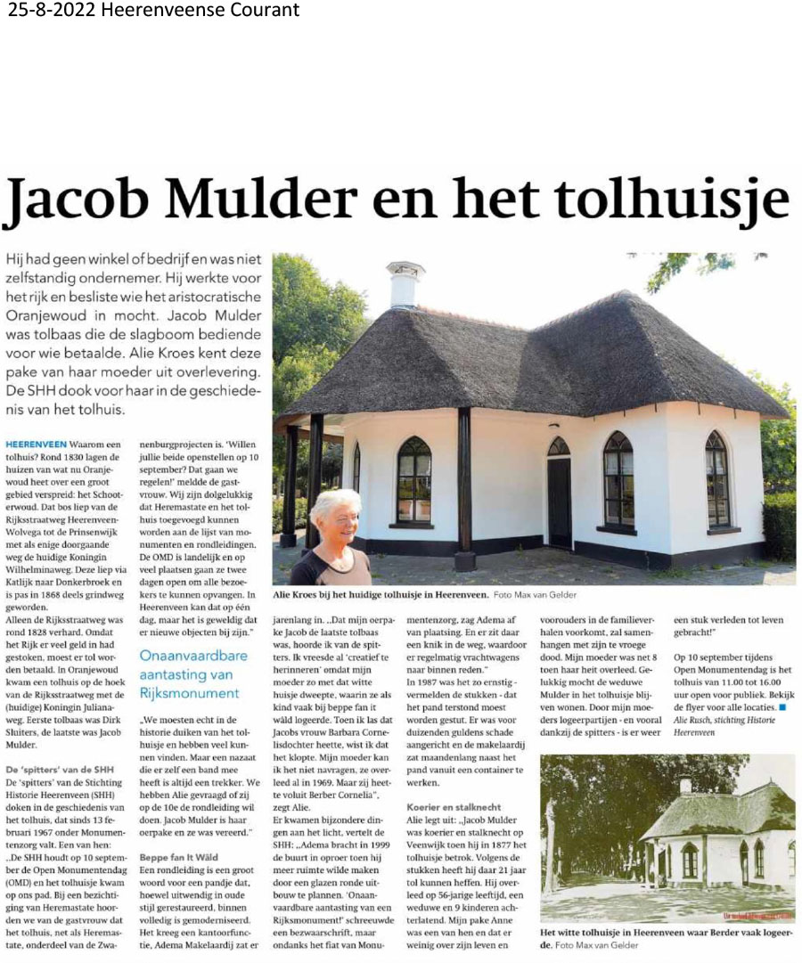 9924 2022 08 25 Jacob Mulder en het tolhuisje