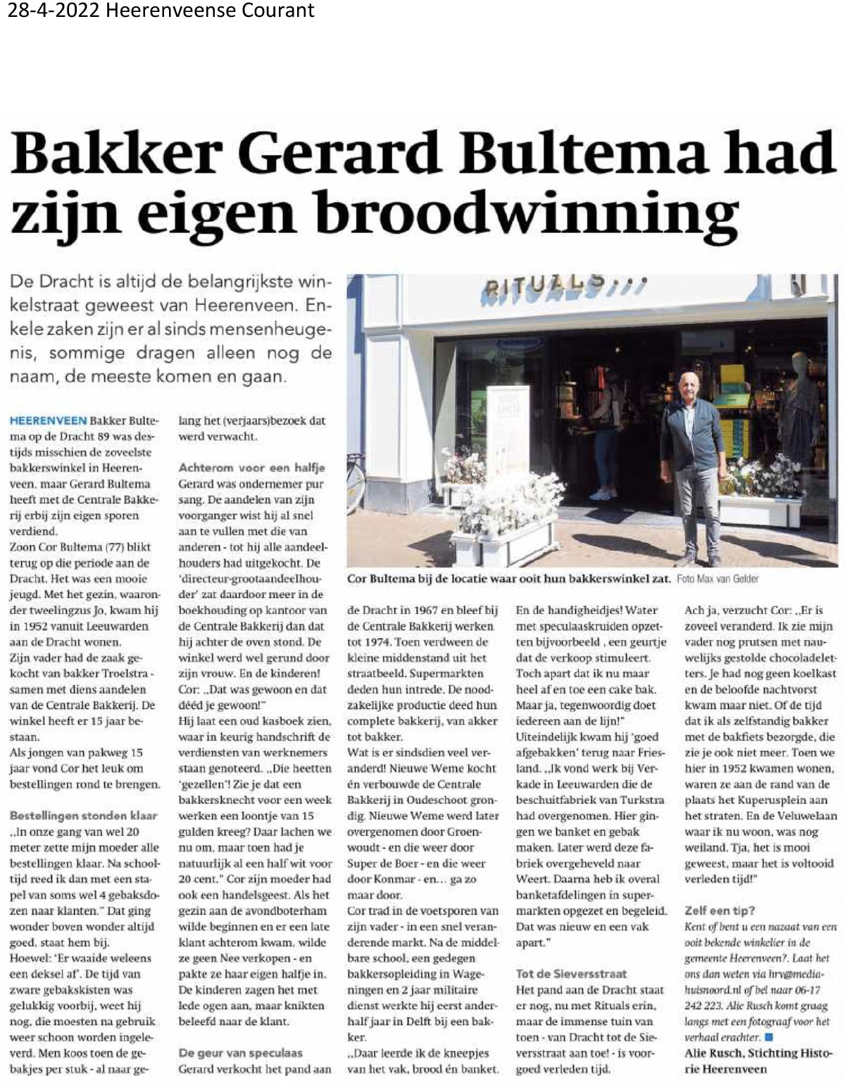 9934 2022 04 28 Bakker Gerard Buktema had zijn eige Broodwinning