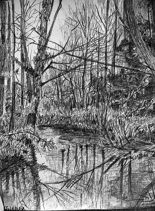 jeugdtekening louis g le roy deventer 1