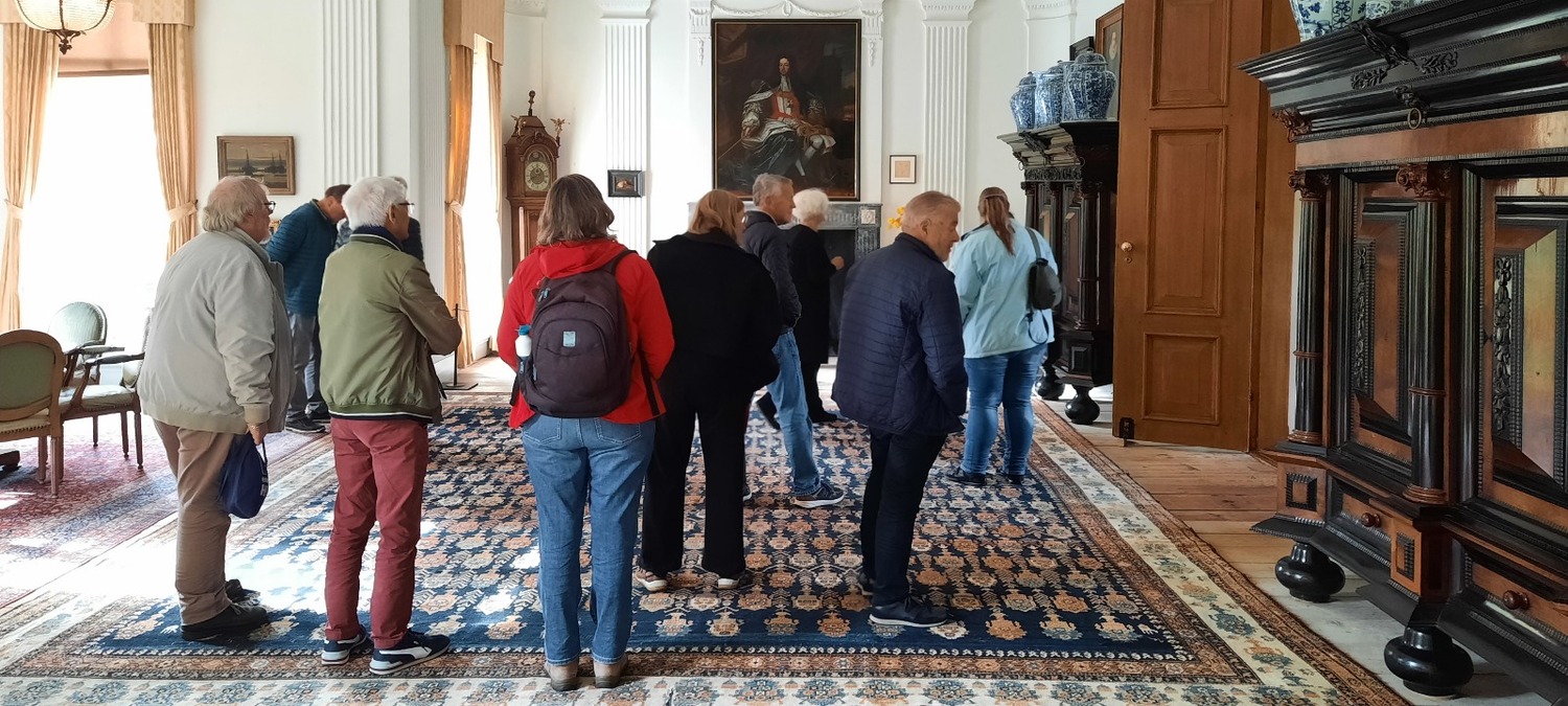 Bezoek aan Fraeylemaborg in Slochteren