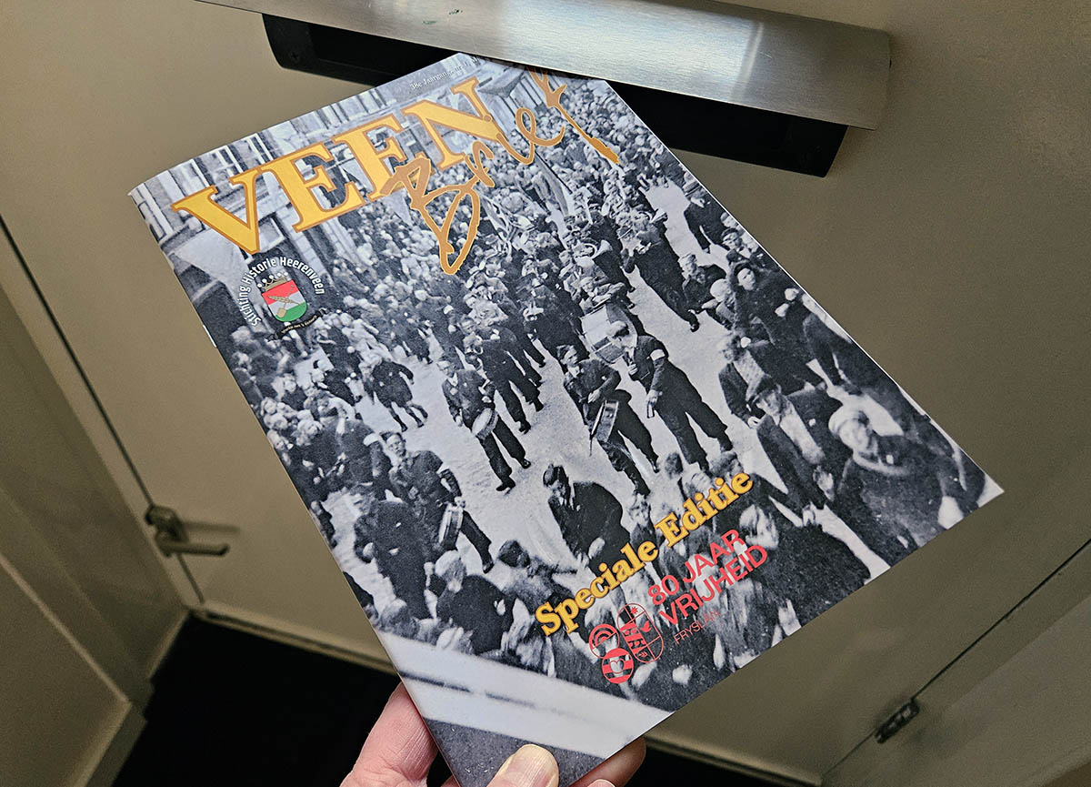 De speciale editie van de Veenbrief over 80 jaar Vrijheid viel bij donateurs door de bus deze week