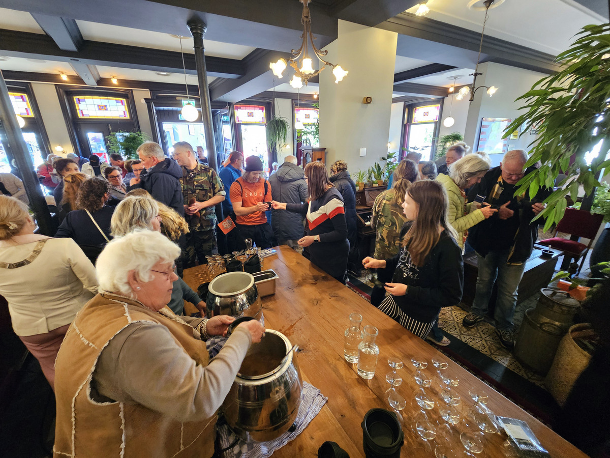 Vrijheidssoep bij Paul Kruger. (Foto: Peter Wouda)