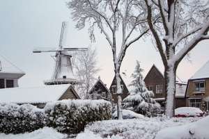 Winter in Heerenveen
