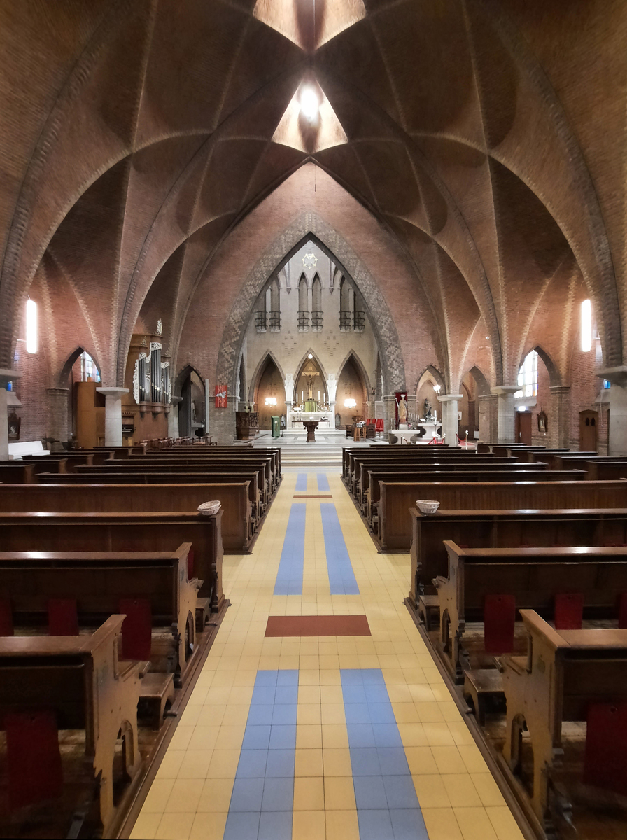 roomskatholieke kerk petrus paulus interireur fokke van asperen